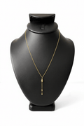Cadena de Dama Oro 10K Estilo Y con Colgante Largo - DC LUXURY JEWELRY